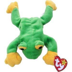 SMOOCHY NWT Ty Beanie Babies The FROG